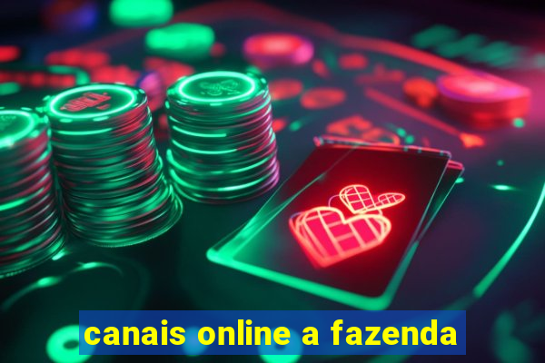 canais online a fazenda